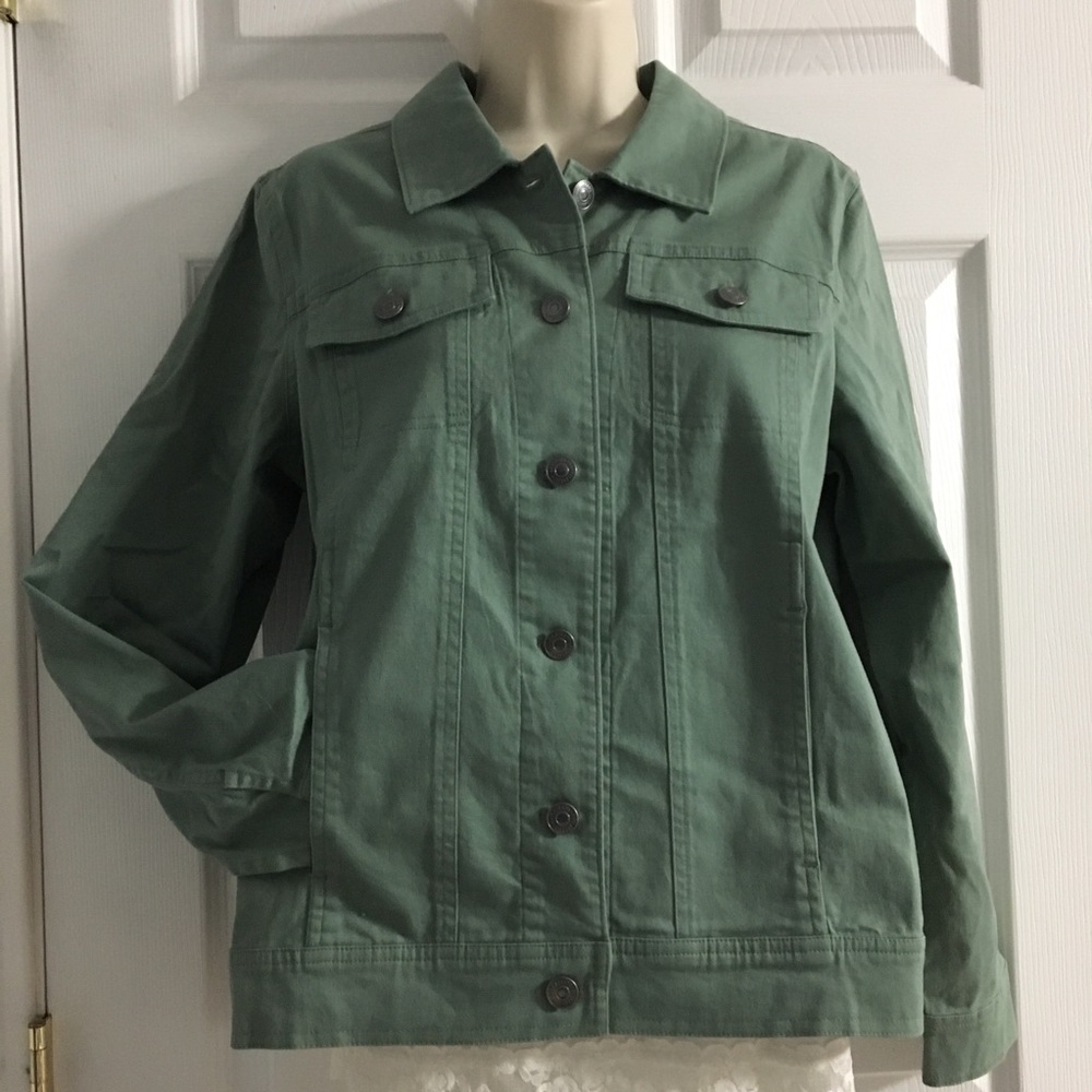 Appleseed’s Light Army Green Jacket